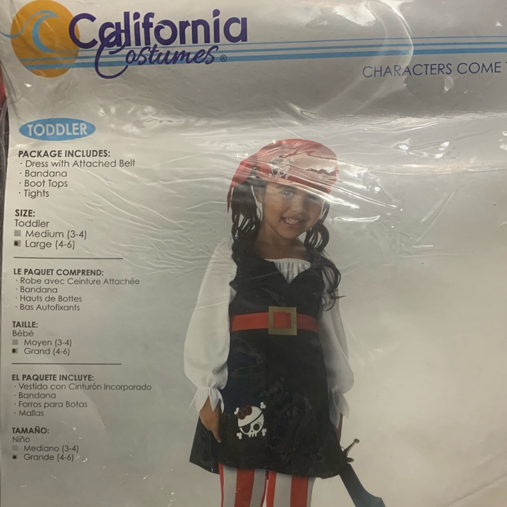 California Costumes Precious lil pirate.
